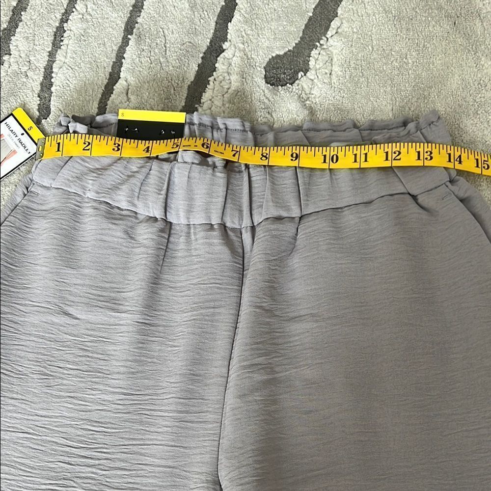 Hilary Radley Gray Wide Leg Pants High Waisted - Picture 8 of 10